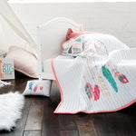 Feathers Print Pillow - Lincove