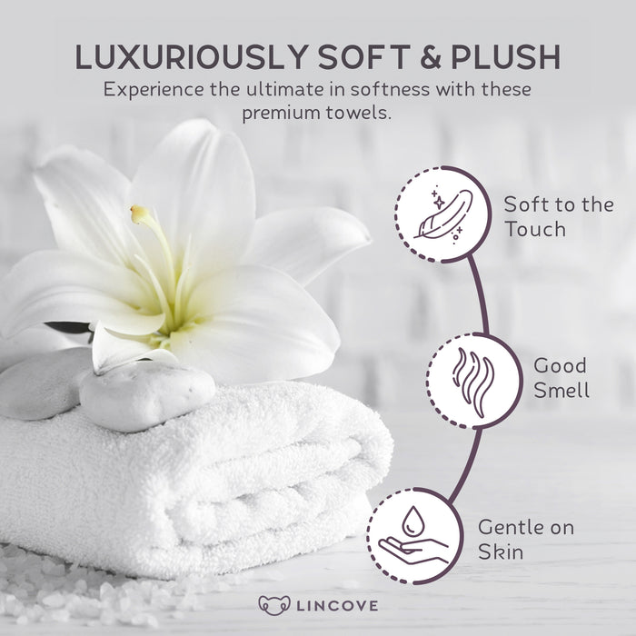 Set of 7 Towels (white)