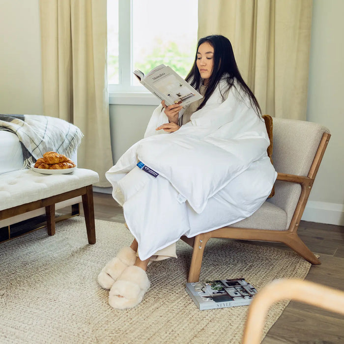 100% Canadian White Down Duvet Comforter