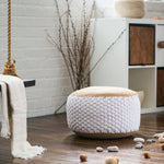 Woven Pouf