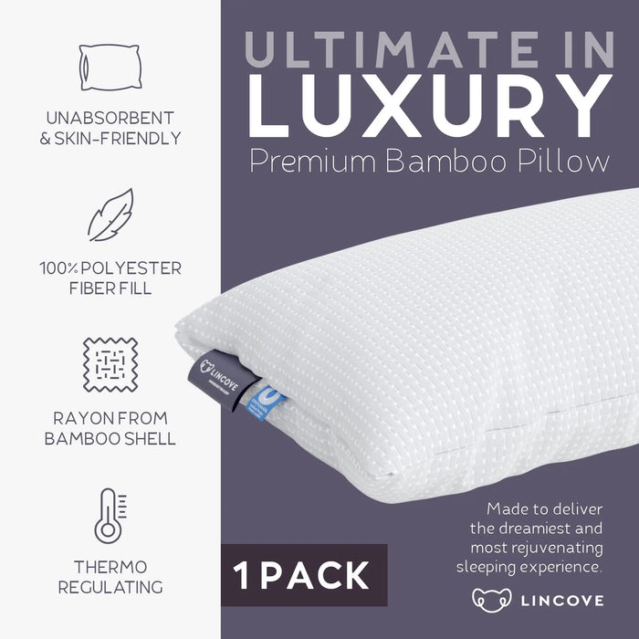 The Dream Bamboo Pillow - Made In Canada