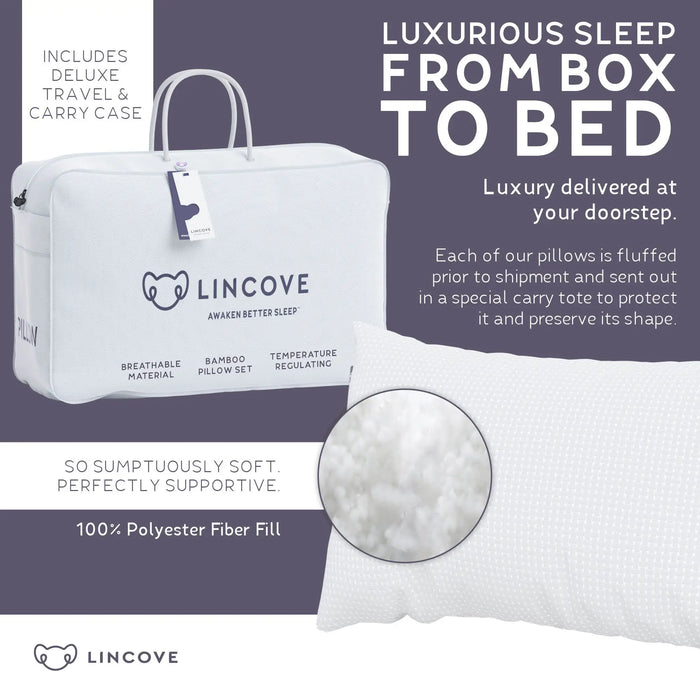 The Dream Bamboo Pillow - Made In Canada