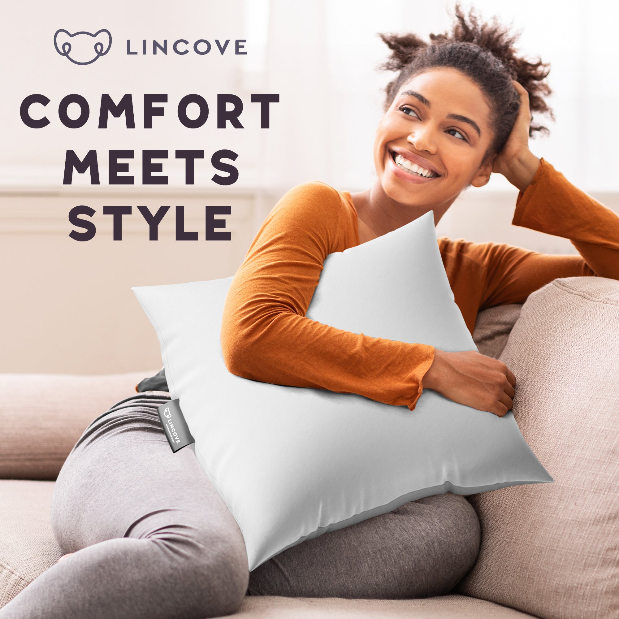 Luxe Vegan Pillow Inserts - Designer Quality Down Alternative