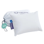 Down And Feather Travel Pillow - Made In Canada