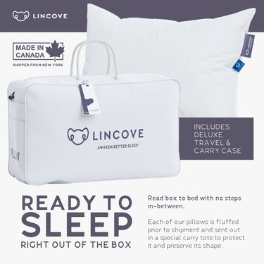 The Lincove Eiderdown Pillow