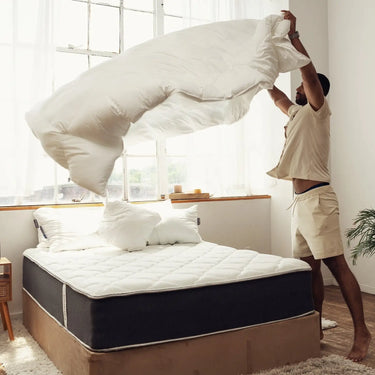 100% Canadian White Down Duvet Comforter