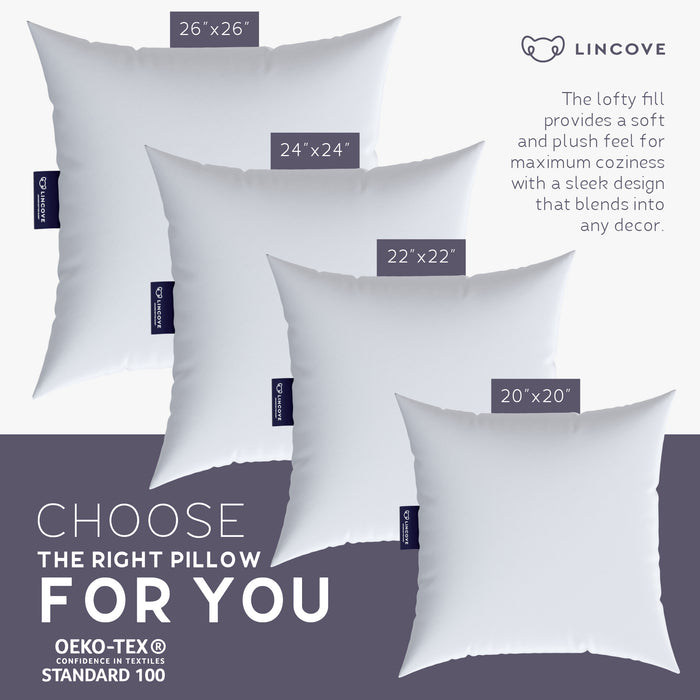 12" X 12", 12" X 16", 12" X 20", 12" X 24", 14" X 14", 14" X 22", 14" X 26", 16" X 16", 17" X 17", 18" X 18", 20" X 20", 22" X 22", 26" X 26"
