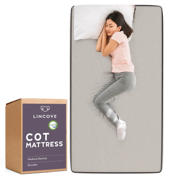 Imperial Pure Foam Cot Bed Mattress - Made In UK - Hypoallergenic & Waterproof (160x80 / 160x70 Cm)