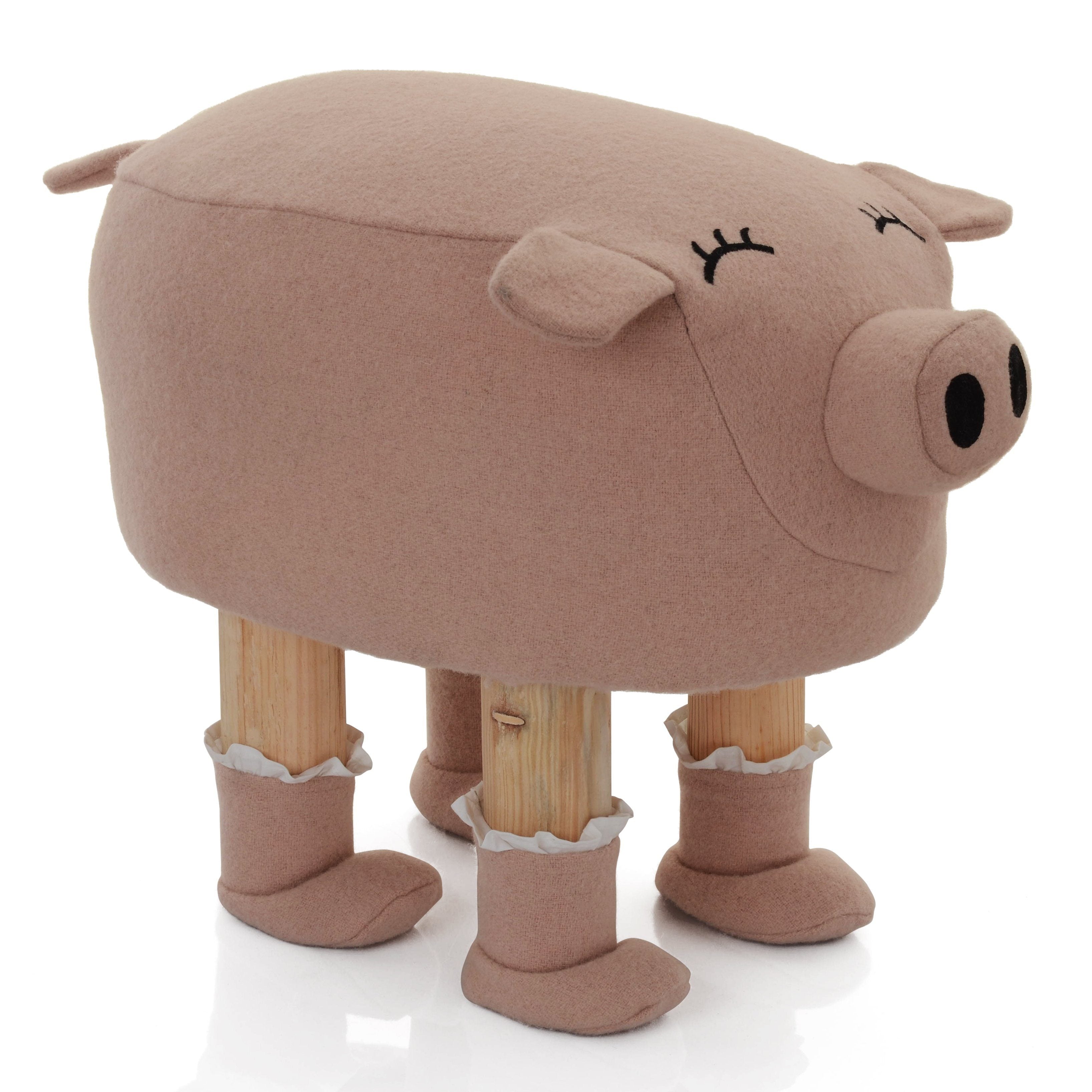 Pauline The Piggy Stool - Lincove