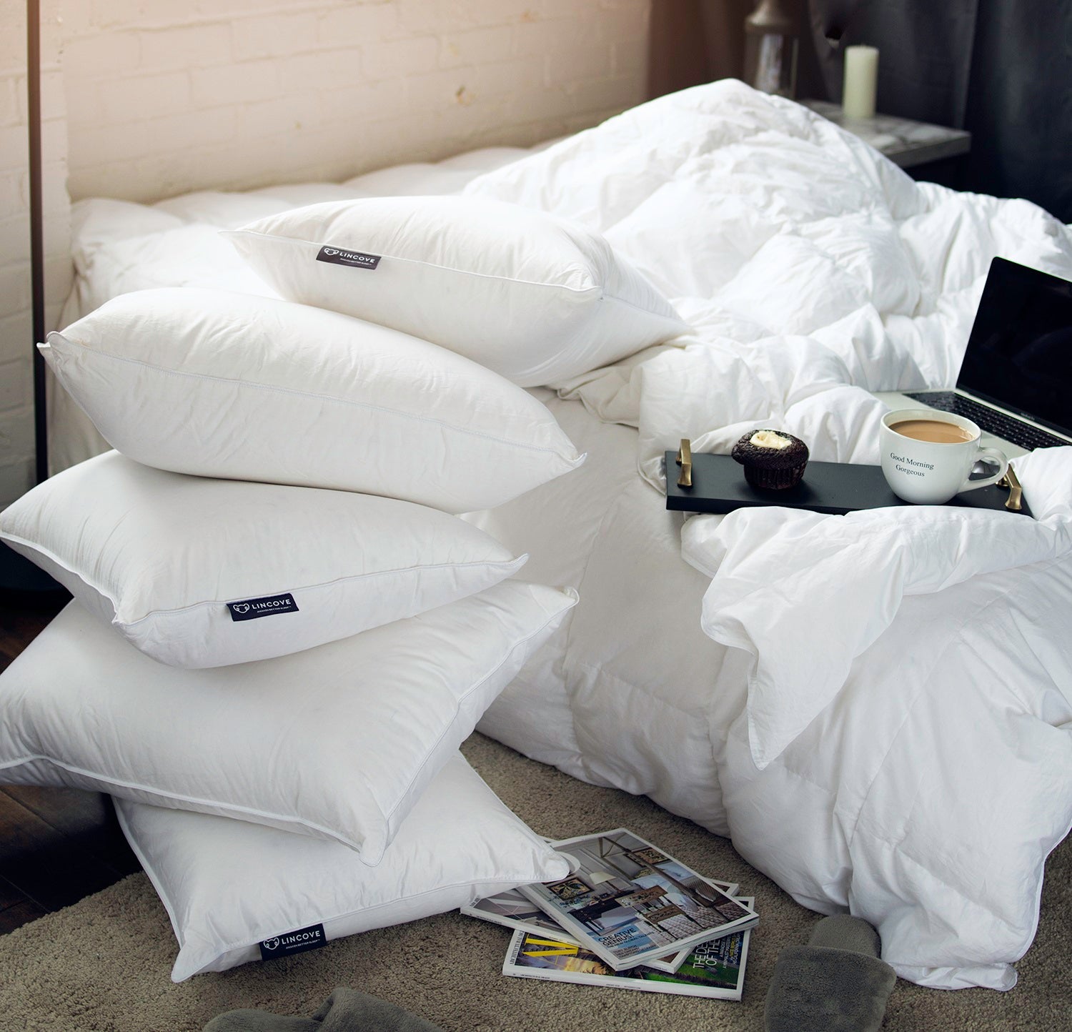 Euro Down Pillow - Made in Canada