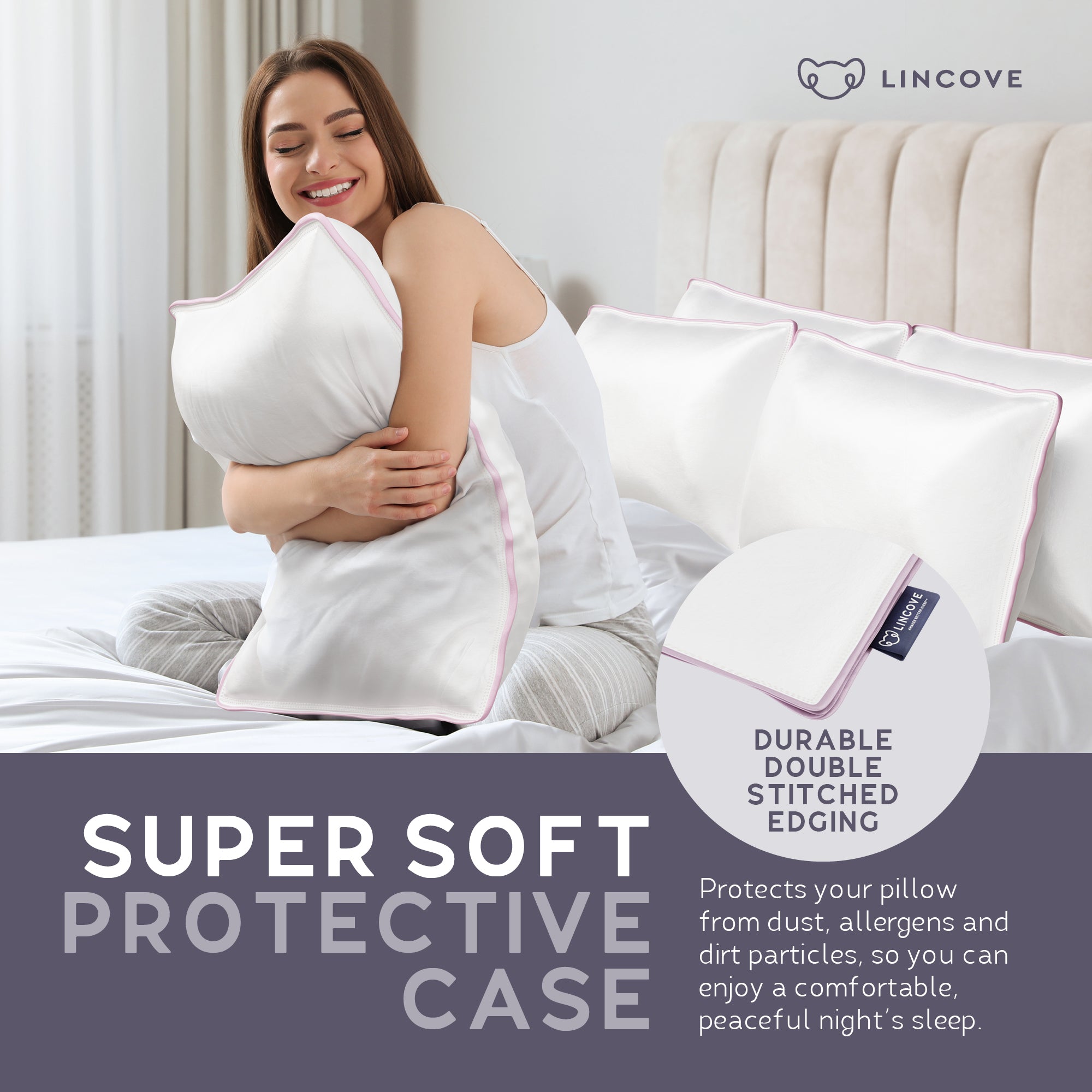 100% Cotton Pillow Protector