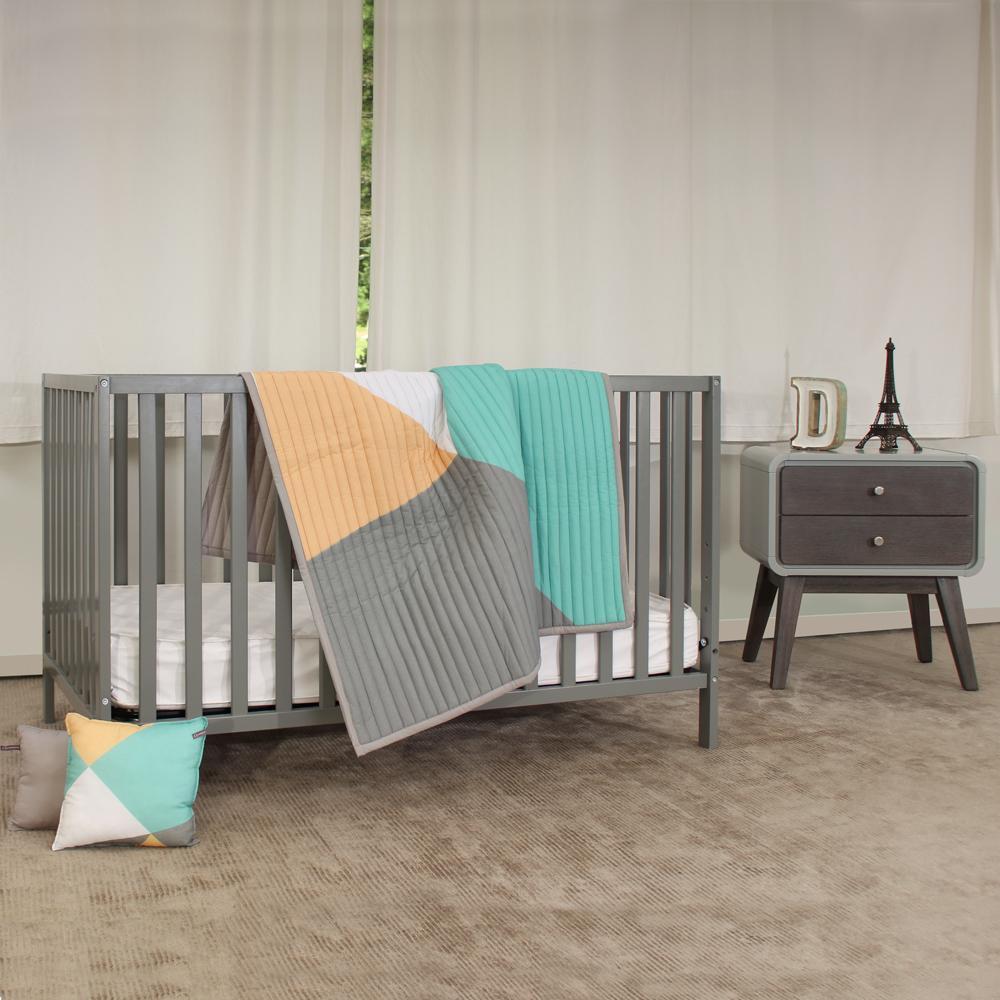 Crib Bedding Sets for Boys Boys Twin Bedding Geometric 2 Piece