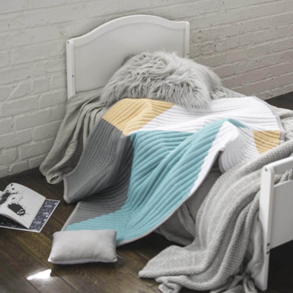 Crib Bedding Sets for Boys, Boys Twin Bedding, Geometric Piece